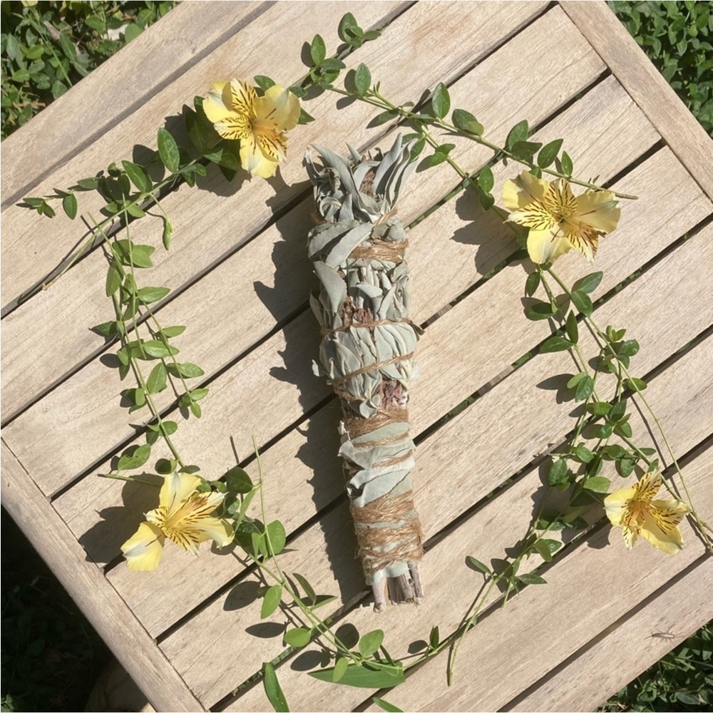 White Sage 5” Mini 1 stick Organic Stick Sachet New